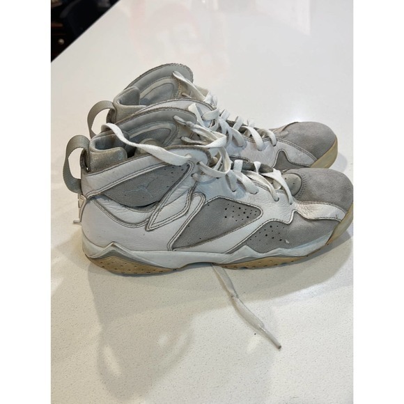 Jordan Retro 7‎ Pure Platinum Shoes  - Youth 7 - Picture 7 of 12